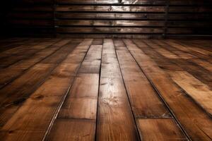 Glossy Wooden Planks Texture Background photo
