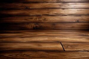 Glossy Wooden Planks Texture Background photo