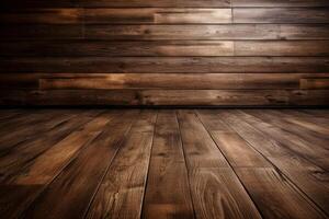 Glossy Wooden Planks Texture Background photo