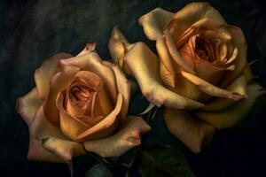arenoso rosas textura antecedentes generativo ai foto