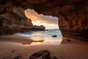 Hidden Alcove Beachscape photo