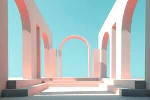 Otherworldly Minimalist Architecture Design Photo