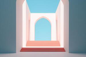 Otherworldly Minimalist Architecture Design Photo