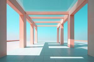 Otherworldly Minimalist Architecture Design Photo