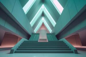 Otherworldly Minimalist Architecture Design Photo