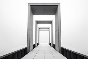 Otherworldly Minimalist Architecture Design Photo