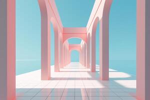 Otherworldly Minimalist Architecture Design Photo