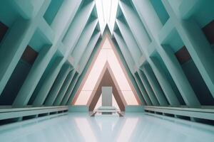 Otherworldly Minimalist Architecture Design Photo