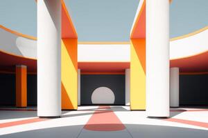 Otherworldly Minimalist Architecture Design Photo