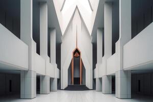 Otherworldly Minimalist Architecture Design Photo