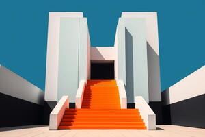 Otherworldly Minimalist Architecture Design Photo