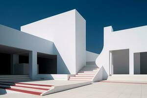 de otro mundo minimalista arquitectura diseño foto generativo ai