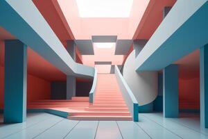 Otherworldly Minimalist Architecture Design Photo