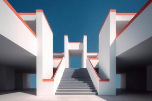 Otherworldly Minimalist Architecture Design Photo