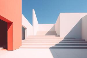 Otherworldly Minimalist Architecture Design Photo