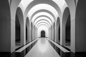 Otherworldly Minimalist Architecture Design Photo