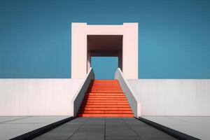Otherworldly Minimalist Architecture Design Photo