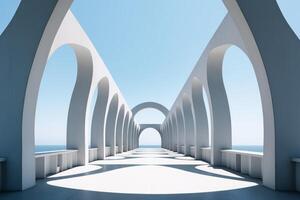 Otherworldly Minimalist Architecture Design Photo