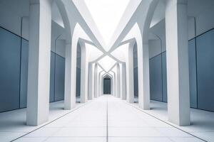 Otherworldly Minimalist Architecture Design Photo