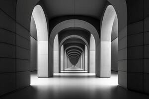 Otherworldly Minimalist Architecture Design Photo