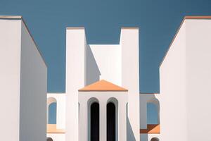 Otherworldly Minimalist Architecture Design Photo