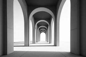 Otherworldly Minimalist Architecture Design Photo