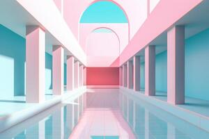 Otherworldly Minimalist Architecture Design Photo