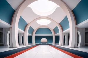 Otherworldly Minimalist Architecture Design Photo