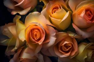 Pink Rose Texture Background photo