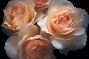 Pink Rose Texture Background photo
