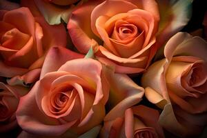 Pink Rose Texture Background photo