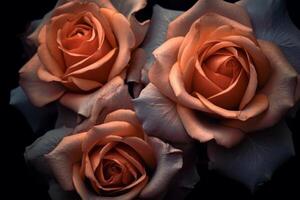 Pink Rose Texture Background photo