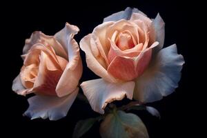 Pink Rose Texture Background photo
