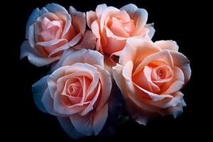 Pink Rose Texture Background photo