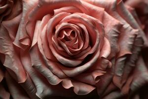 Pink Rose Texture Background Generative AI photo