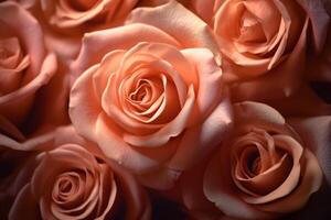 Pink Rose Texture Background photo