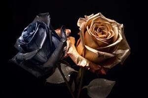 Platinum Rose Texture Background photo