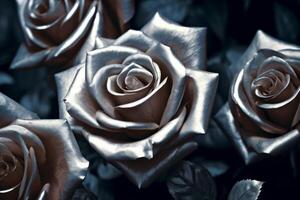 Platinum Rose Texture Background photo