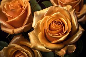 Platinum Rose Texture Background photo