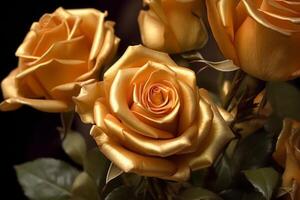Platinum Rose Texture Background photo