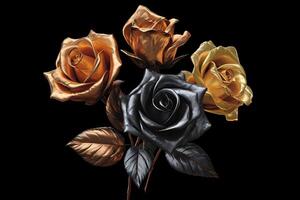 Platinum Rose Texture Background photo