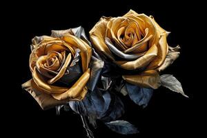 Platinum Rose Texture Background photo