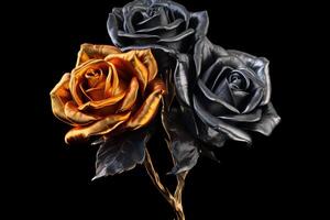 Platinum Rose Texture Background photo