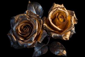 Platinum Rose Texture Background photo