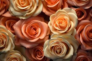 Silky Rose Texture Background photo