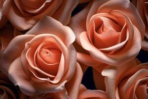 Silky Rose Texture Background photo