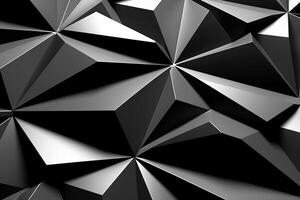 Sleek Modern Geometric Glowing Shapes Outline Background photo