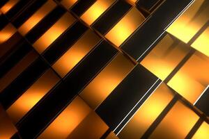 Sleek Modern Geometric Glowing Shapes Outline Background photo