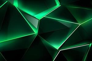 Sleek Modern Geometric Glowing Shapes Outline Background photo