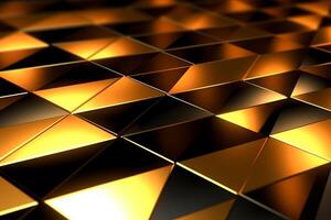 Sleek Modern Geometric Glowing Shapes Outline Background photo